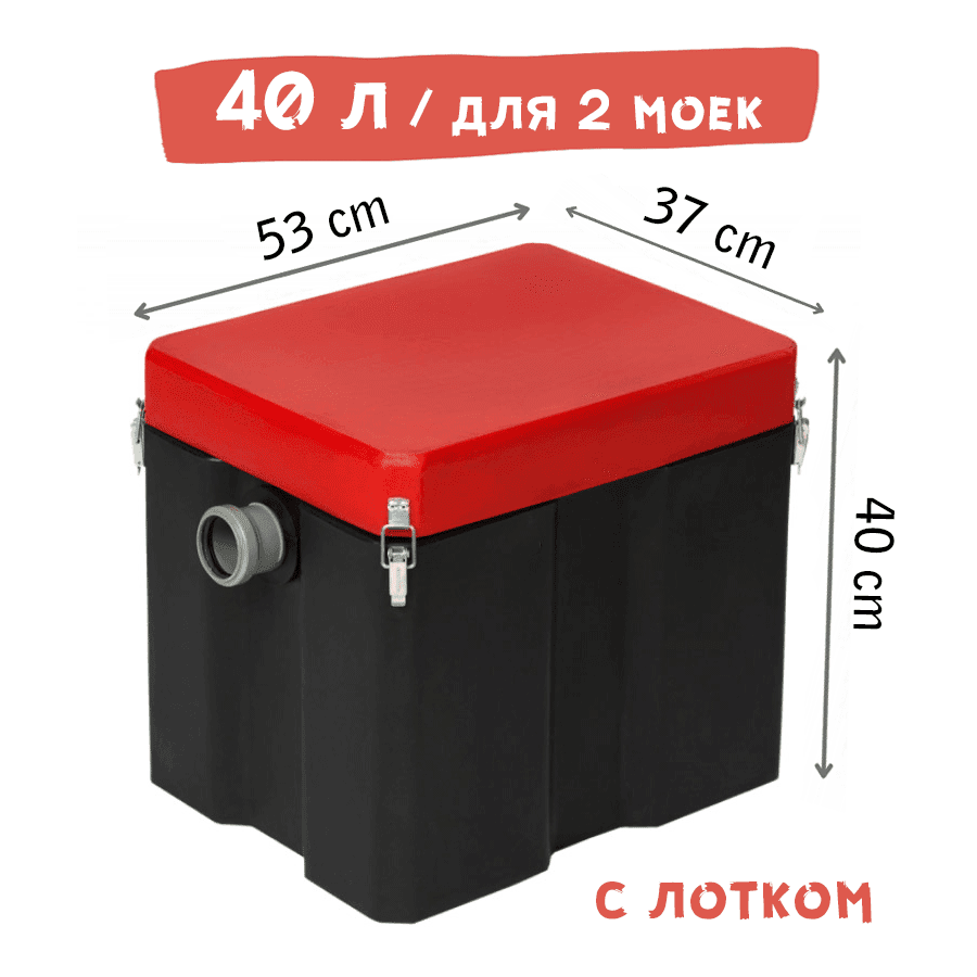 Жироуловитель Термит 0,5-40 — 40 л